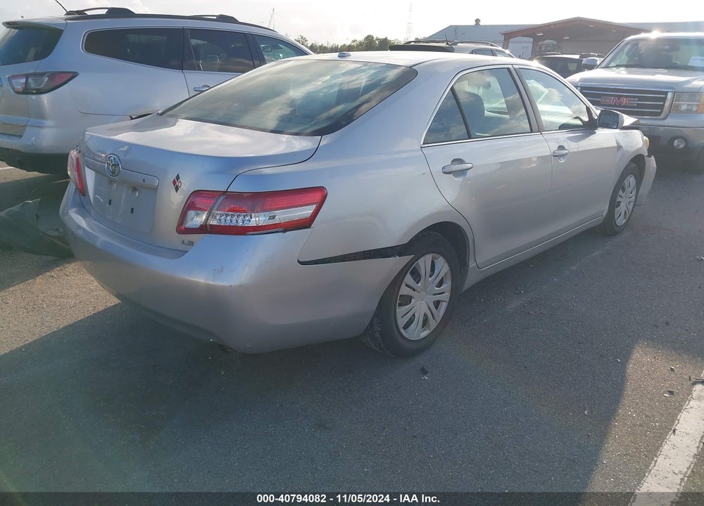 2011 TOYOTA CAMRY LE VIN: 4T4BF3EK6BR156060