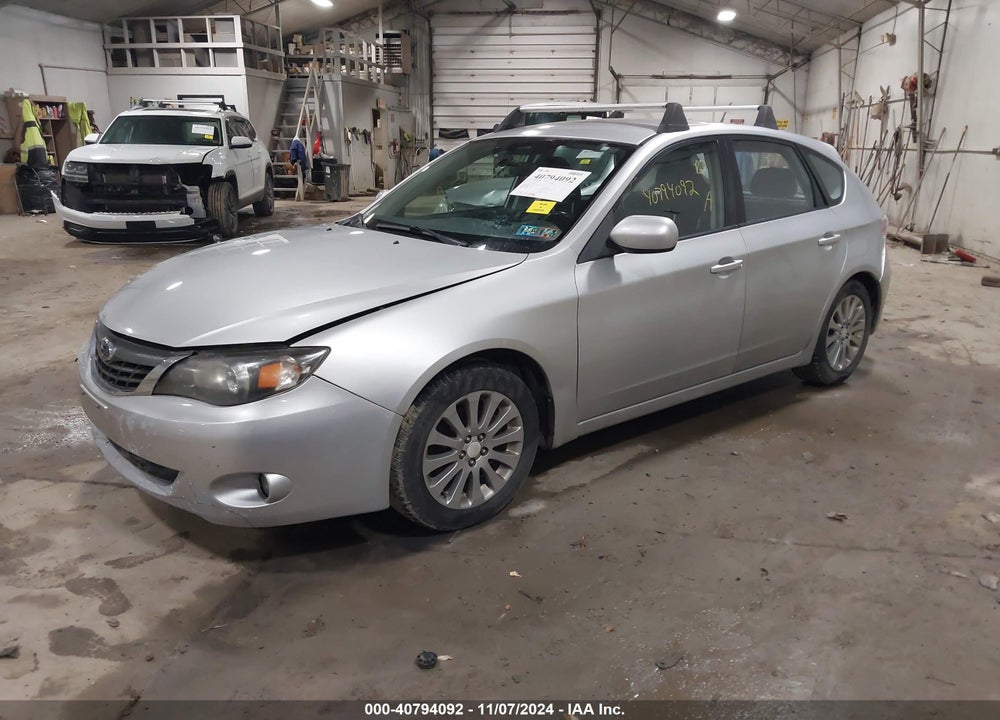 2008 SUBARU IMPREZA 2.5I VIN: JF1GH61678H829552