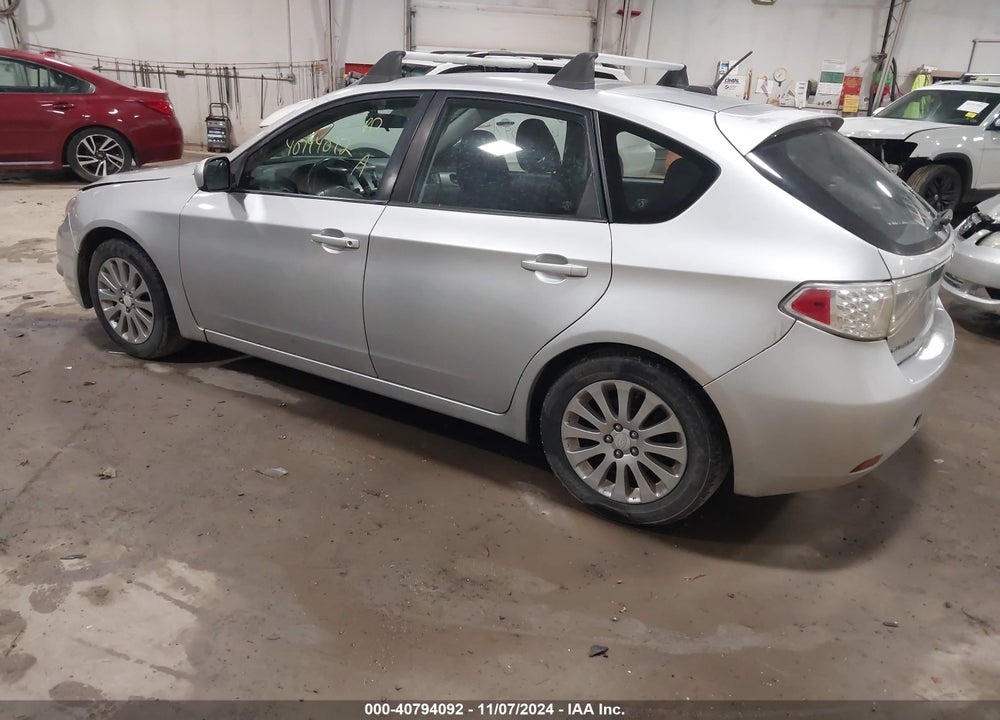 2008 SUBARU IMPREZA 2.5I VIN: JF1GH61678H829552