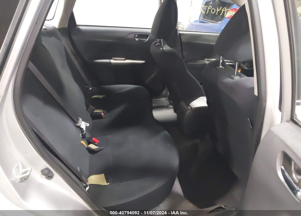 2008 SUBARU IMPREZA 2.5I VIN: JF1GH61678H829552