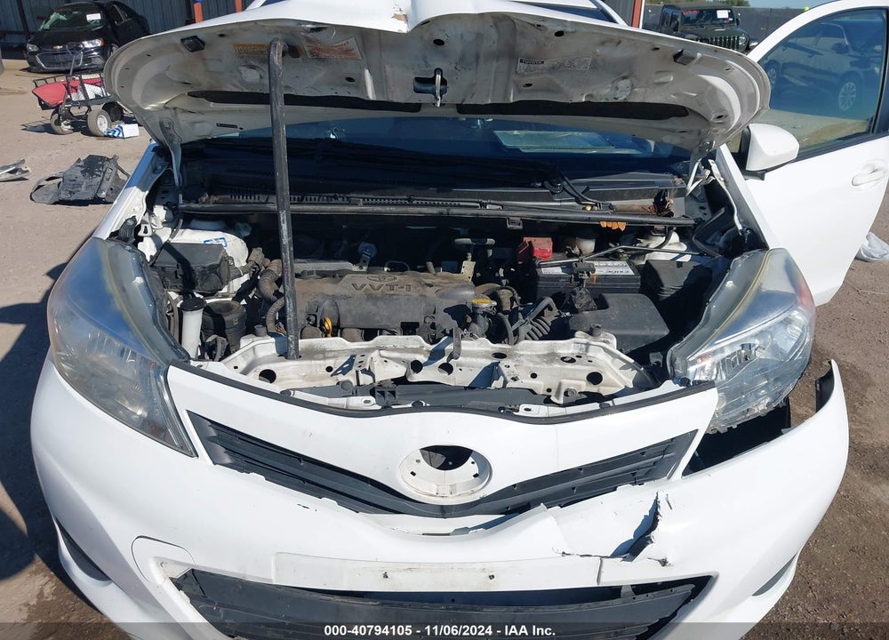 2012 TOYOTA YARIS LE VIN: JTDKTUD30CD518408
