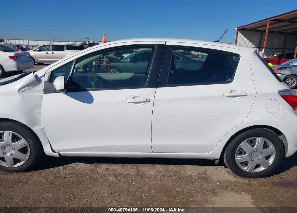 2012 TOYOTA YARIS LE VIN: JTDKTUD30CD518408
