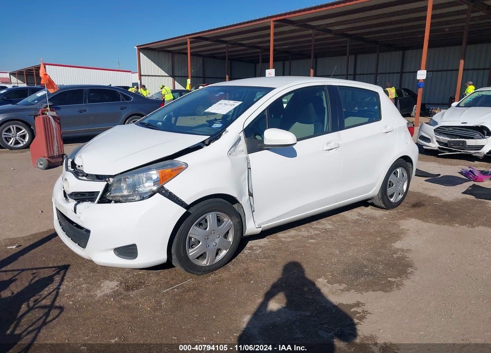 2012 TOYOTA YARIS LE VIN: JTDKTUD30CD518408