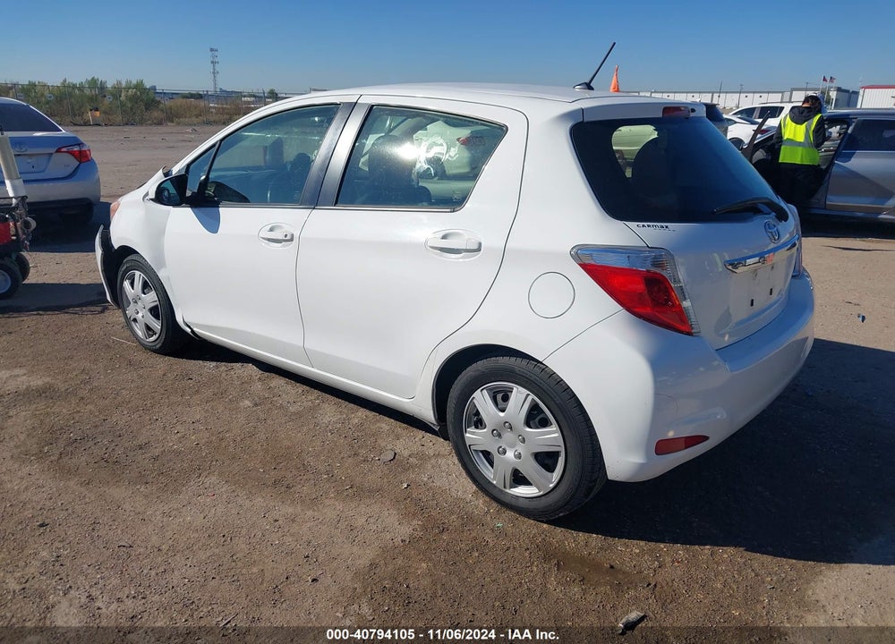2012 TOYOTA YARIS LE VIN: JTDKTUD30CD518408