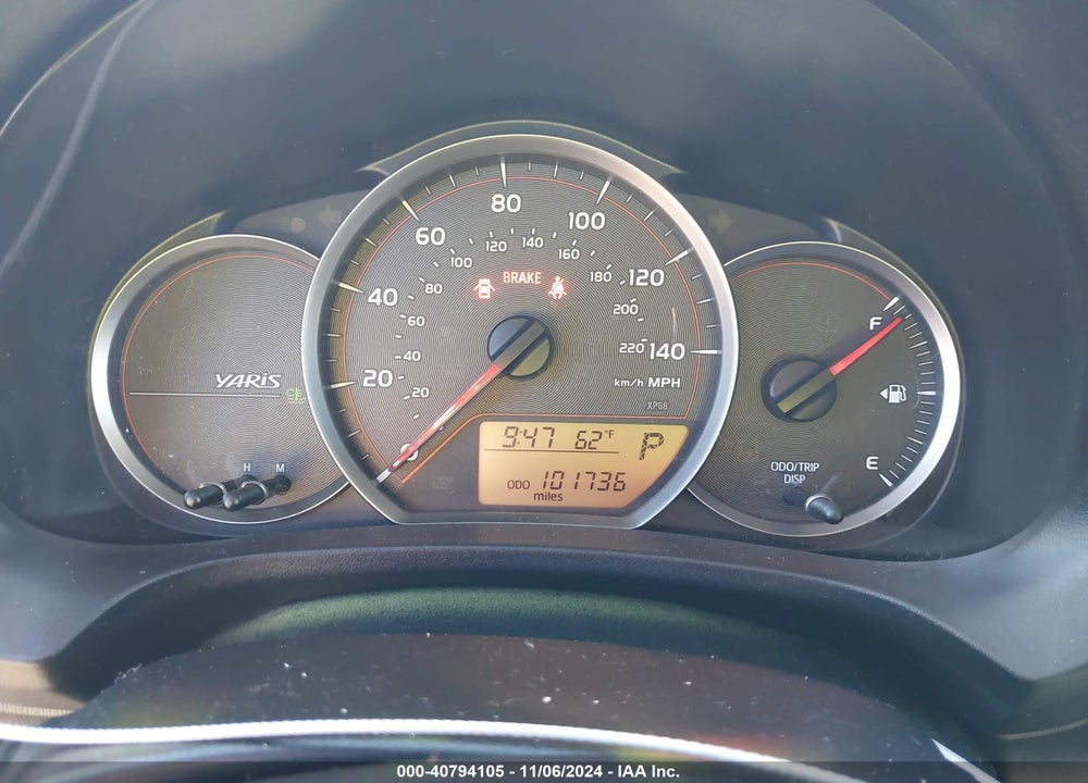 2012 TOYOTA YARIS LE VIN: JTDKTUD30CD518408