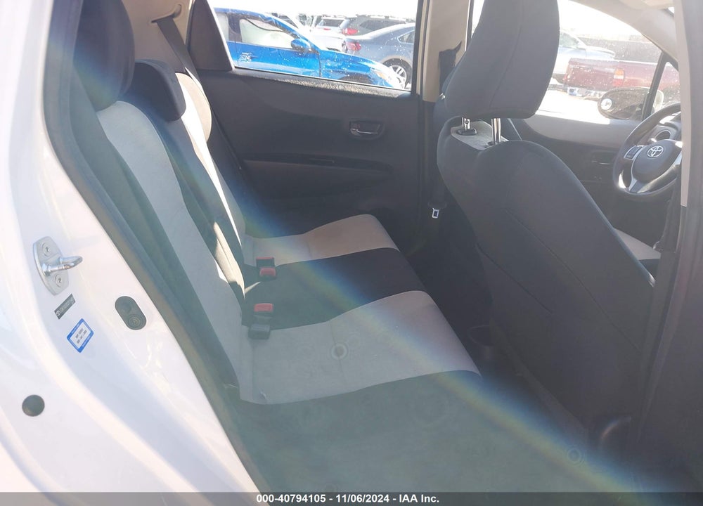 2012 TOYOTA YARIS LE VIN: JTDKTUD30CD518408