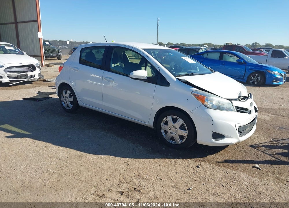 2012 TOYOTA YARIS LE VIN: JTDKTUD30CD518408
