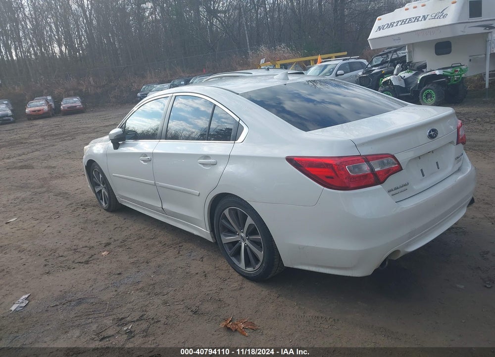 2016 SUBARU LEGACY 2.5I LIMITED VIN: 4S3BNAN68G3022284
