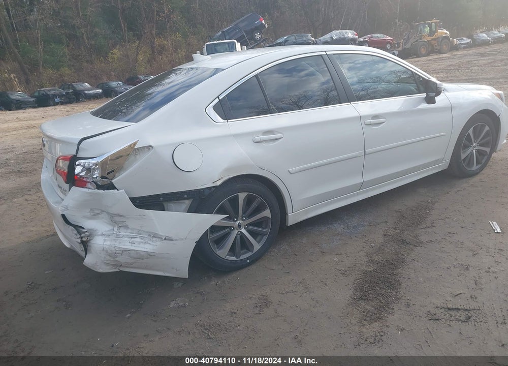 2016 SUBARU LEGACY 2.5I LIMITED VIN: 4S3BNAN68G3022284