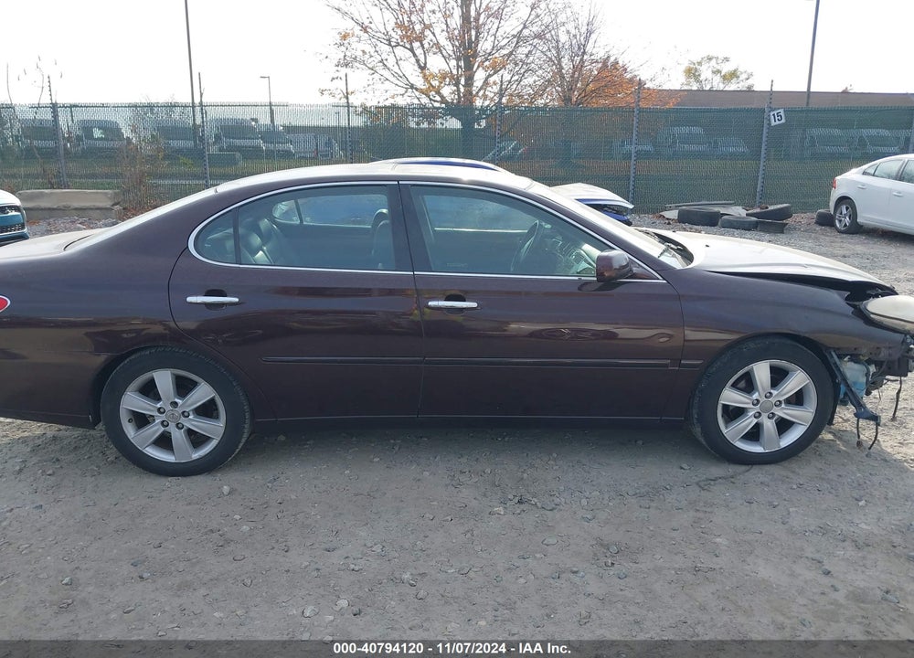 2006 LEXUS ES 330 VIN: JTHBA30G365172859