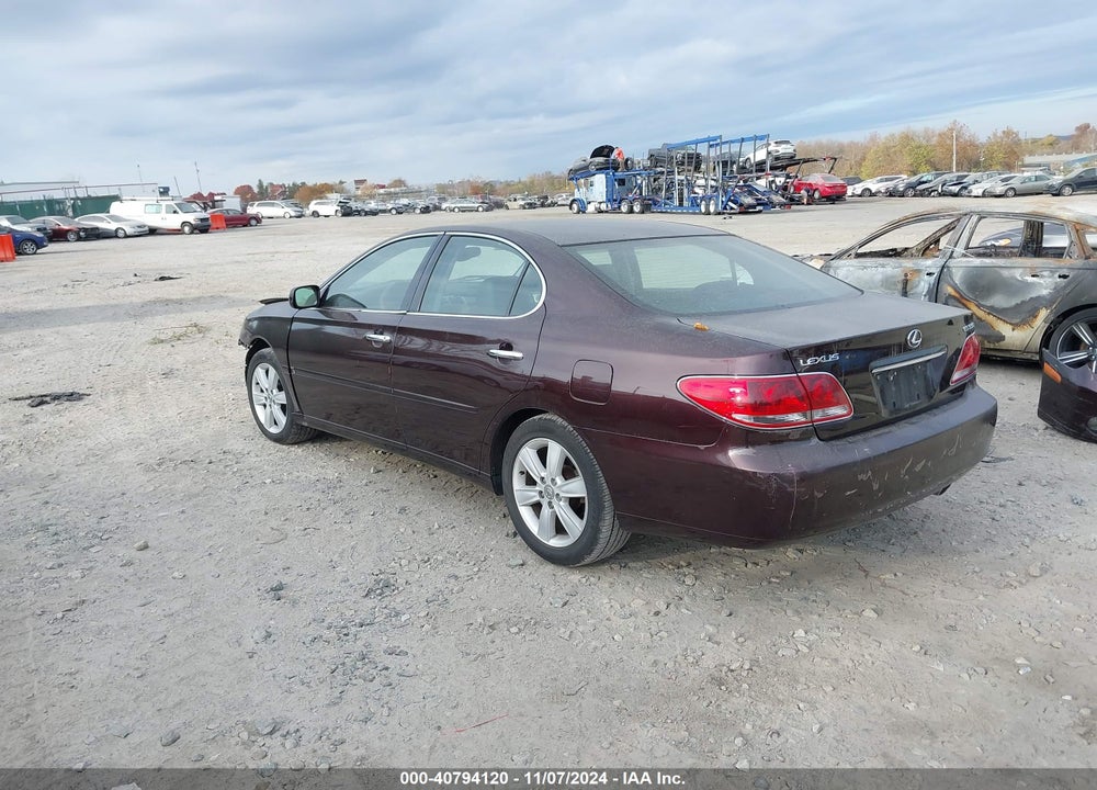 2006 LEXUS ES 330 VIN: JTHBA30G365172859