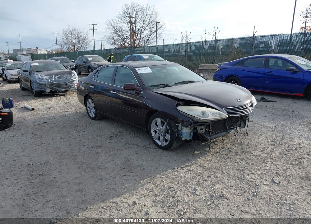 2006 LEXUS ES 330 VIN: JTHBA30G365172859