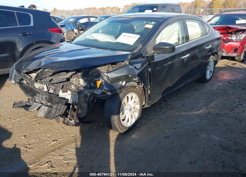 2019 NISSAN SENTRA SV VIN: 3N1AB7AP8KY225815