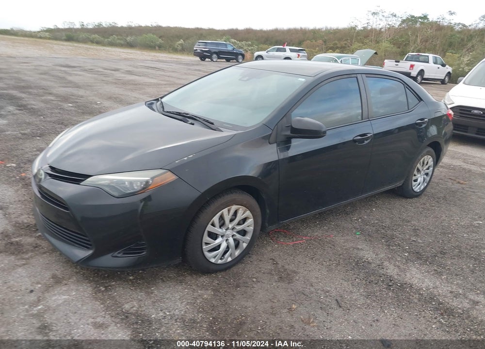 2017 TOYOTA COROLLA LE VIN: 5YFBURHE3HP727023