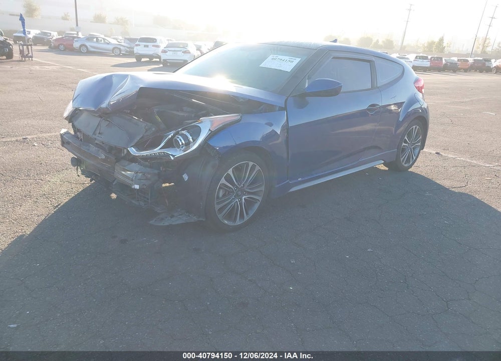 2016 HYUNDAI VELOSTER TURBO R-SPEC VIN: KMHTC6AE6GU297503