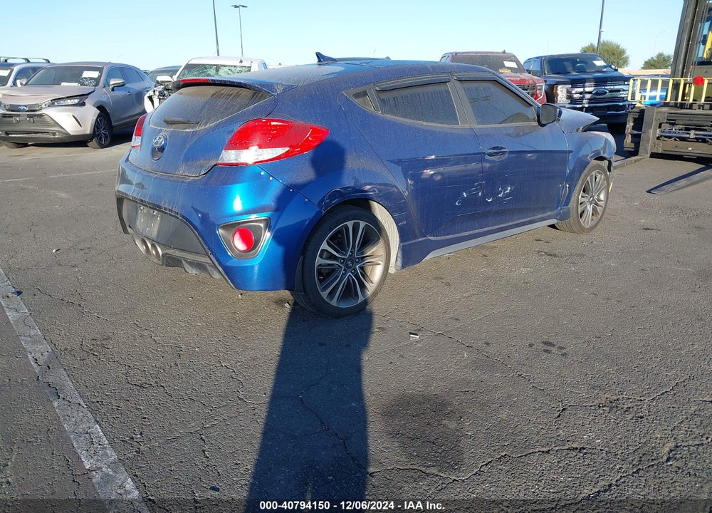 2016 HYUNDAI VELOSTER TURBO R-SPEC VIN: KMHTC6AE6GU297503