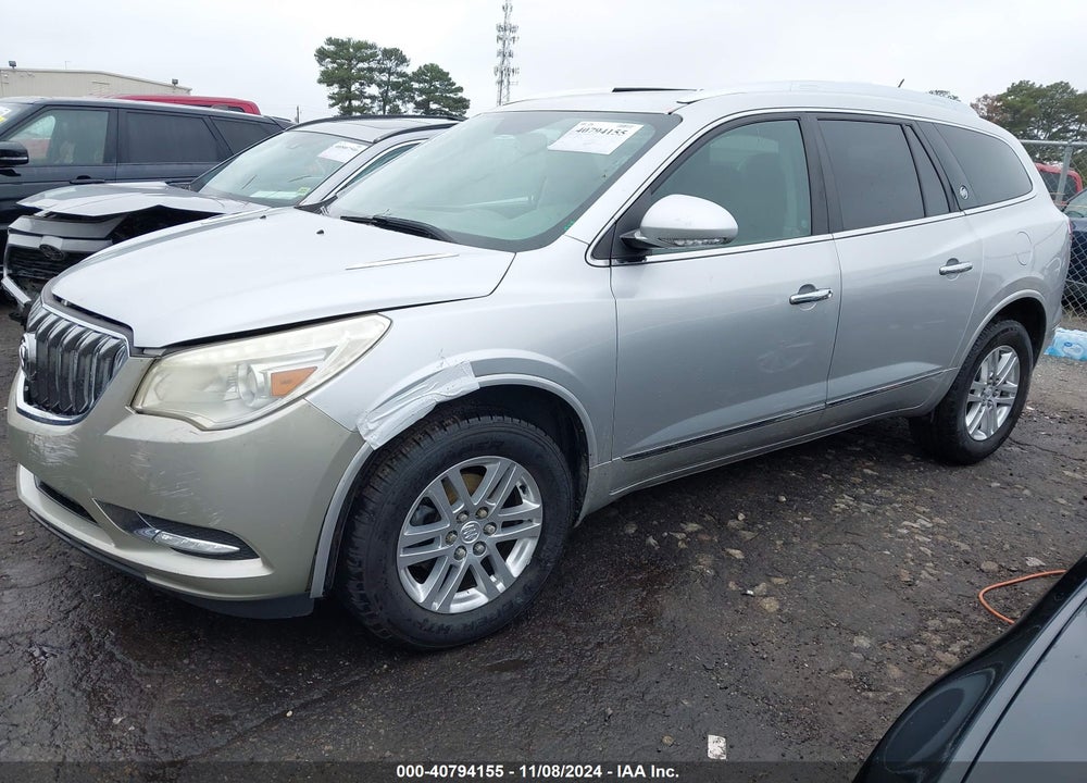 2014 BUICK ENCLAVE CONVENIENCE VIN: 5GAKRAKD9EJ175578