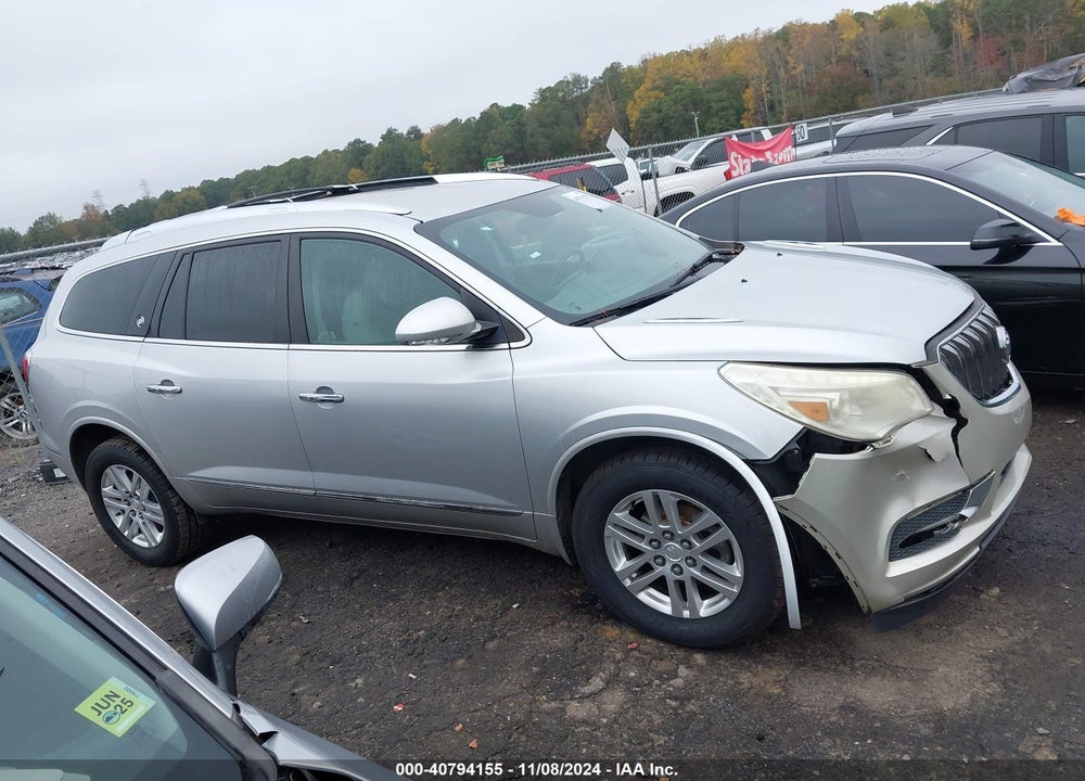 2014 BUICK ENCLAVE CONVENIENCE VIN: 5GAKRAKD9EJ175578