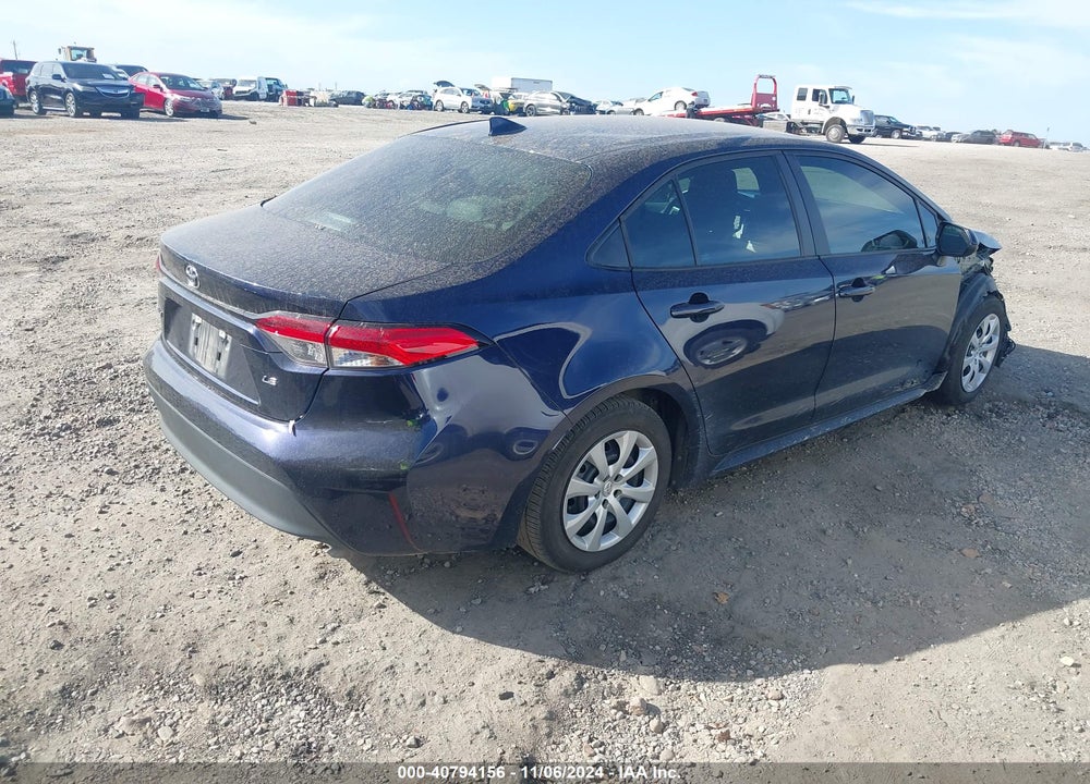 2024 TOYOTA COROLLA LE VIN: 5YFB4MDE4RP084465