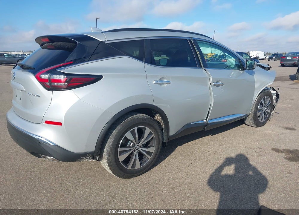2021 NISSAN MURANO SV INTELLIGENT AWD VIN: 5N1AZ2BS8MC107611