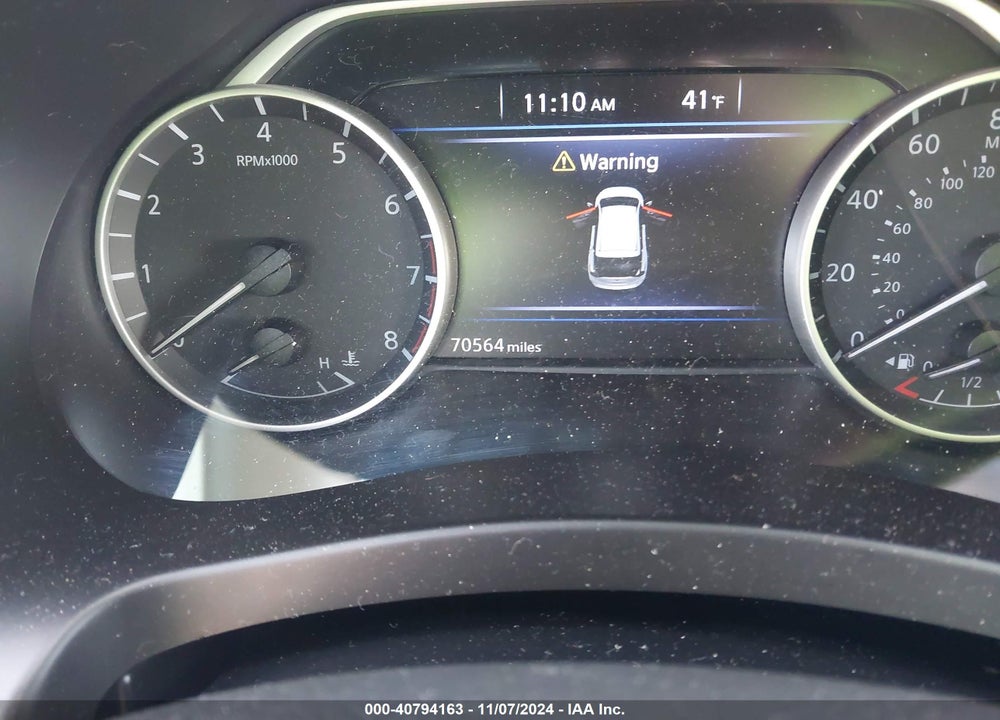 2021 NISSAN MURANO SV INTELLIGENT AWD VIN: 5N1AZ2BS8MC107611