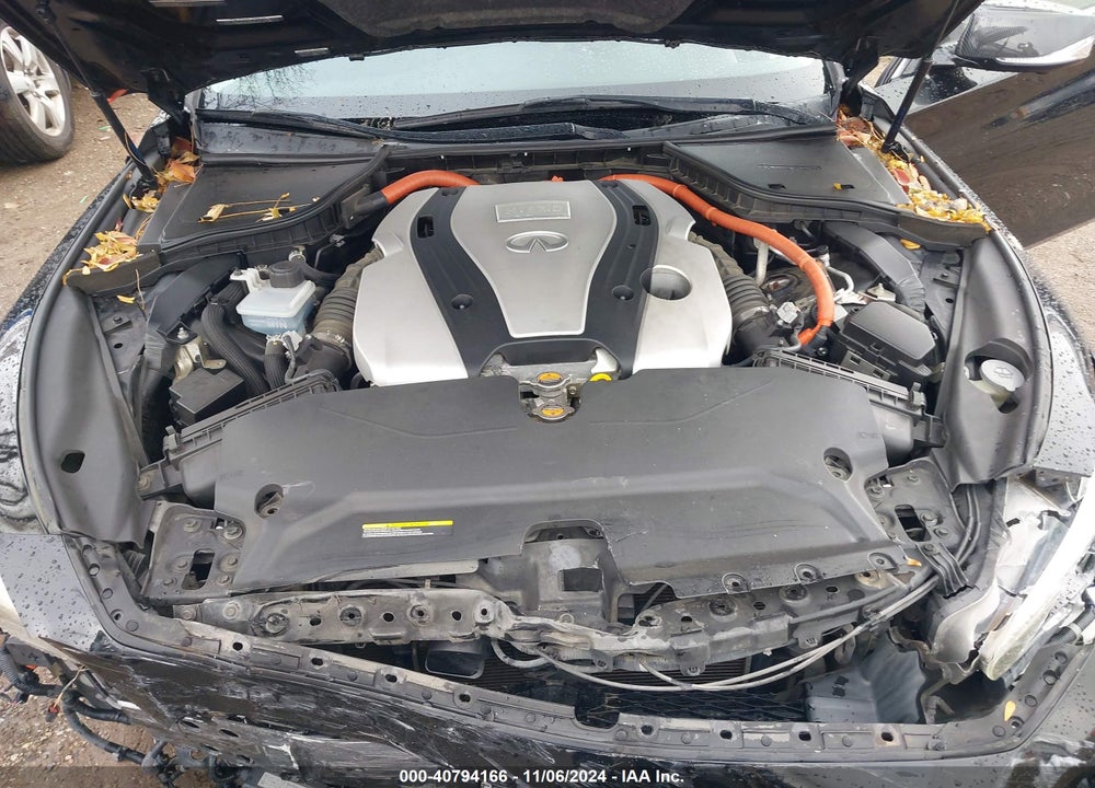 2014 INFINITI Q50 HYBRID SPORT VIN: JN1AV7AP8EM691355