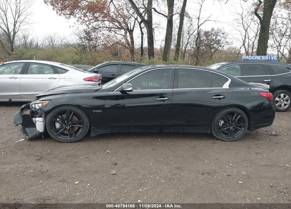 2014 INFINITI Q50 HYBRID SPORT VIN: JN1AV7AP8EM691355