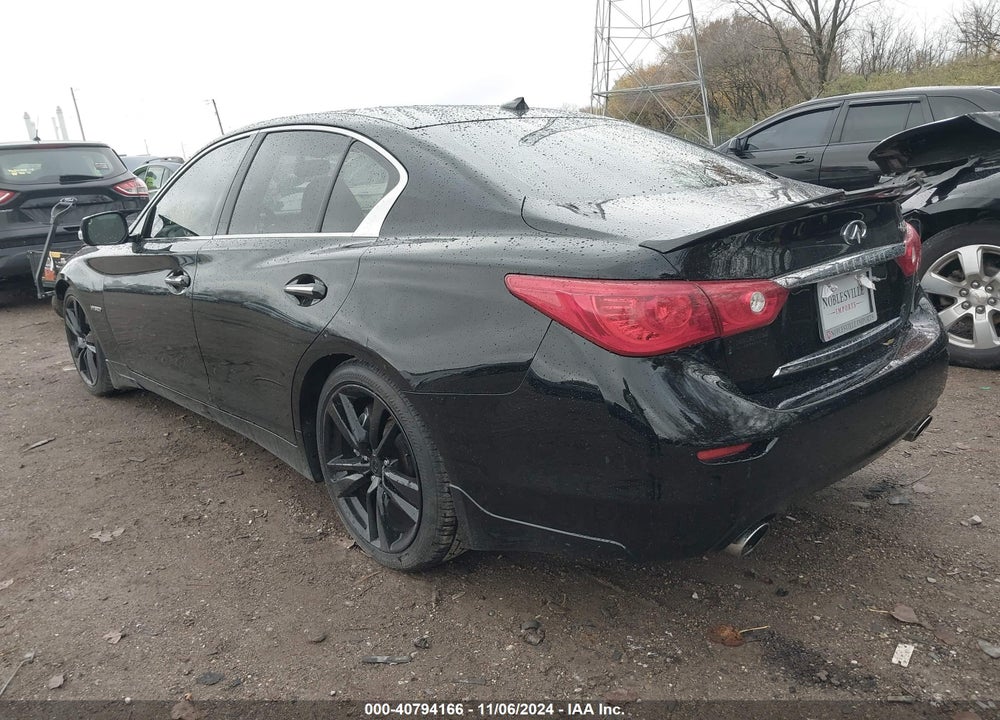 2014 INFINITI Q50 HYBRID SPORT VIN: JN1AV7AP8EM691355