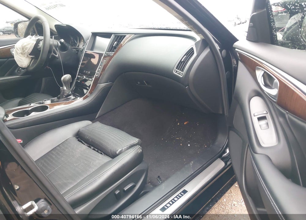 2014 INFINITI Q50 HYBRID SPORT VIN: JN1AV7AP8EM691355
