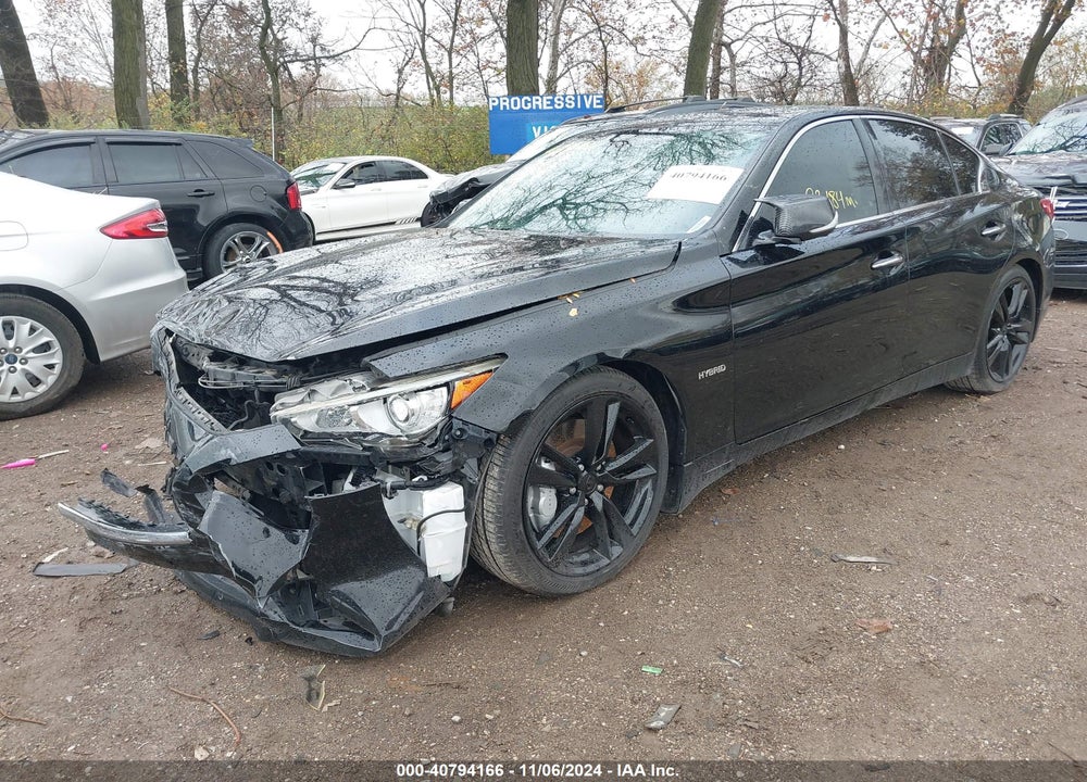 2014 INFINITI Q50 HYBRID SPORT VIN: JN1AV7AP8EM691355