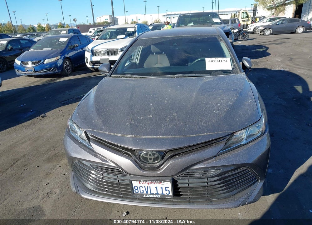 2019 TOYOTA CAMRY LE VIN: 4T1B11HK3KU192166