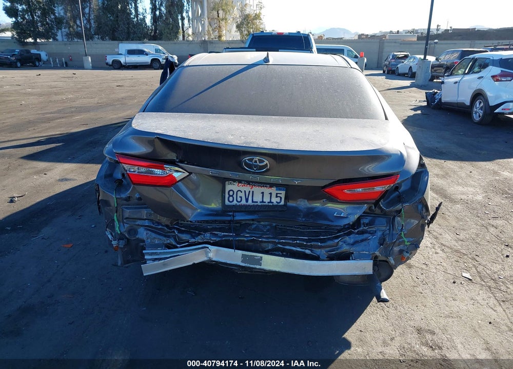 2019 TOYOTA CAMRY LE VIN: 4T1B11HK3KU192166