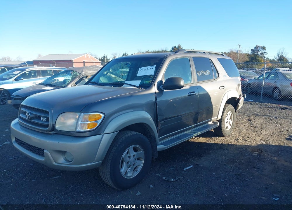 2004 TOYOTA SEQUOIA SR5 V8 VIN: 5TDZT34AX4S231168