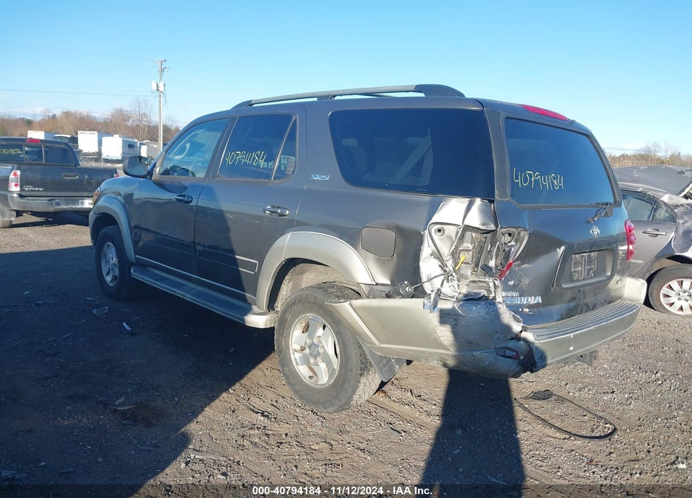 2004 TOYOTA SEQUOIA SR5 V8 VIN: 5TDZT34AX4S231168