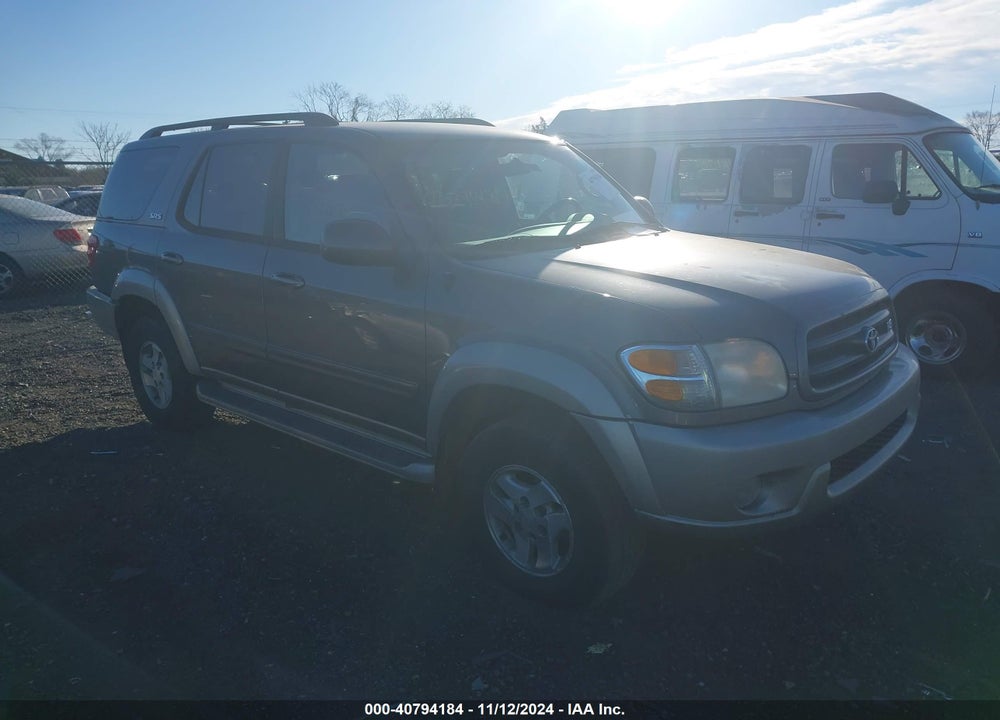 2004 TOYOTA SEQUOIA SR5 V8 VIN: 5TDZT34AX4S231168