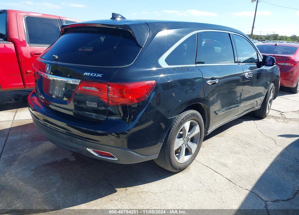 2014 ACURA MDX VIN: 5FRYD3H2XEB008421