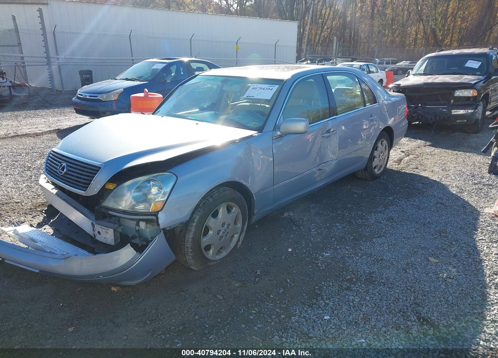 2003 LEXUS LS 430 VIN: JTHBN30F730120025