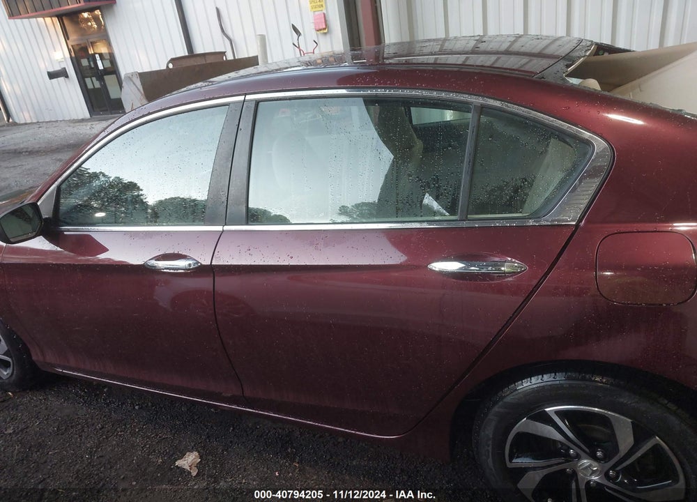 2016 HONDA ACCORD LX VIN: 1HGCR2F34GA181335