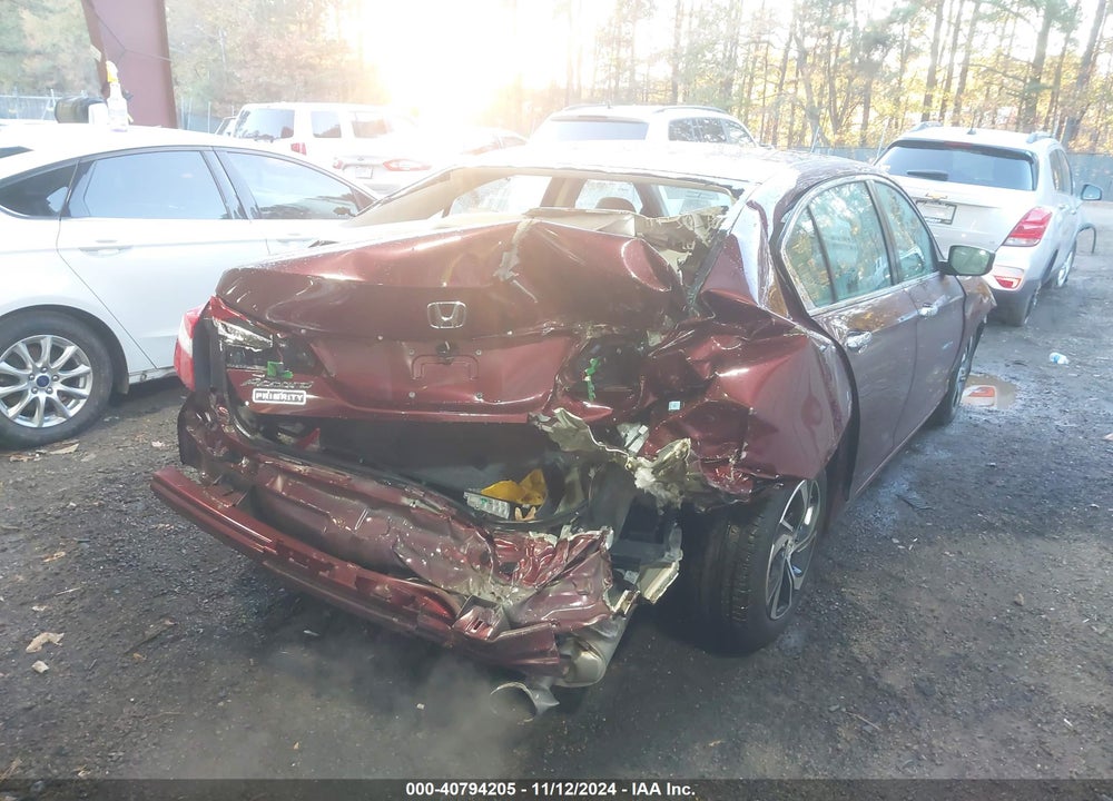 2016 HONDA ACCORD LX VIN: 1HGCR2F34GA181335