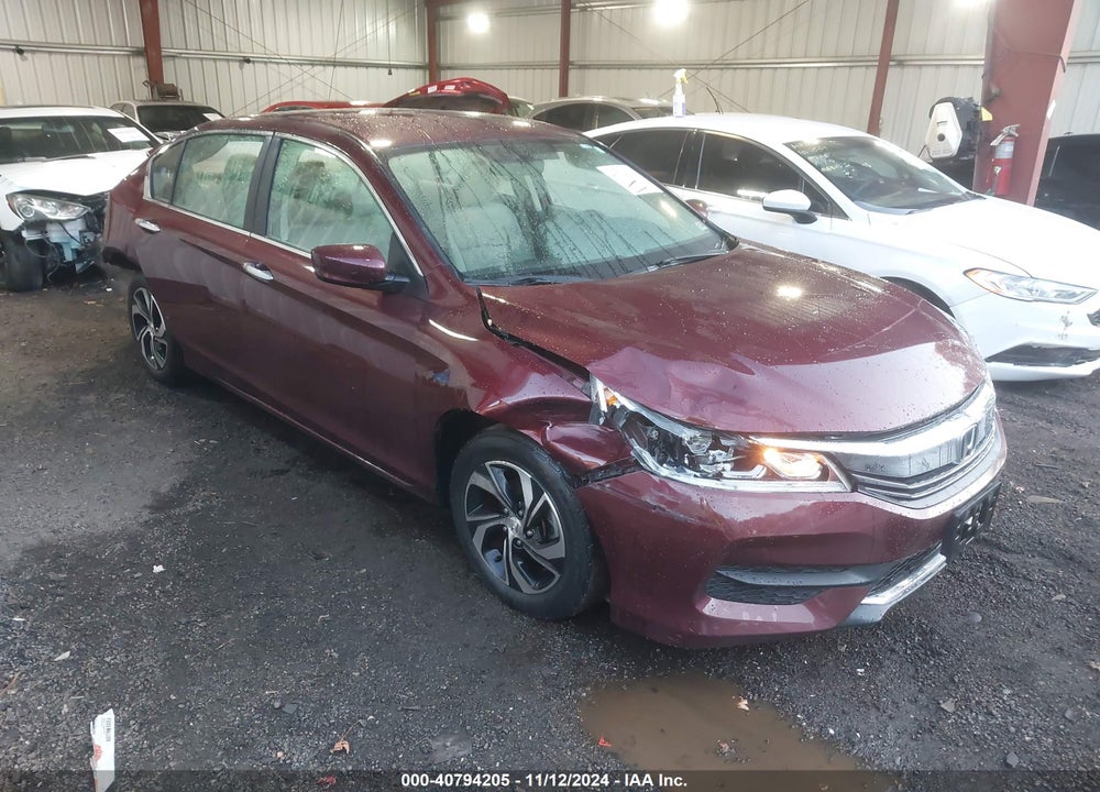 2016 HONDA ACCORD LX VIN: 1HGCR2F34GA181335