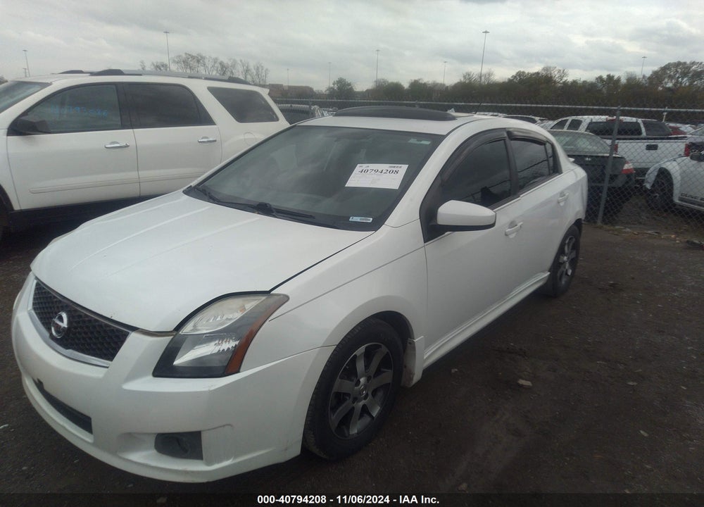 2012 NISSAN SENTRA 2.0 SR VIN: 3N1AB6AP3CL670598