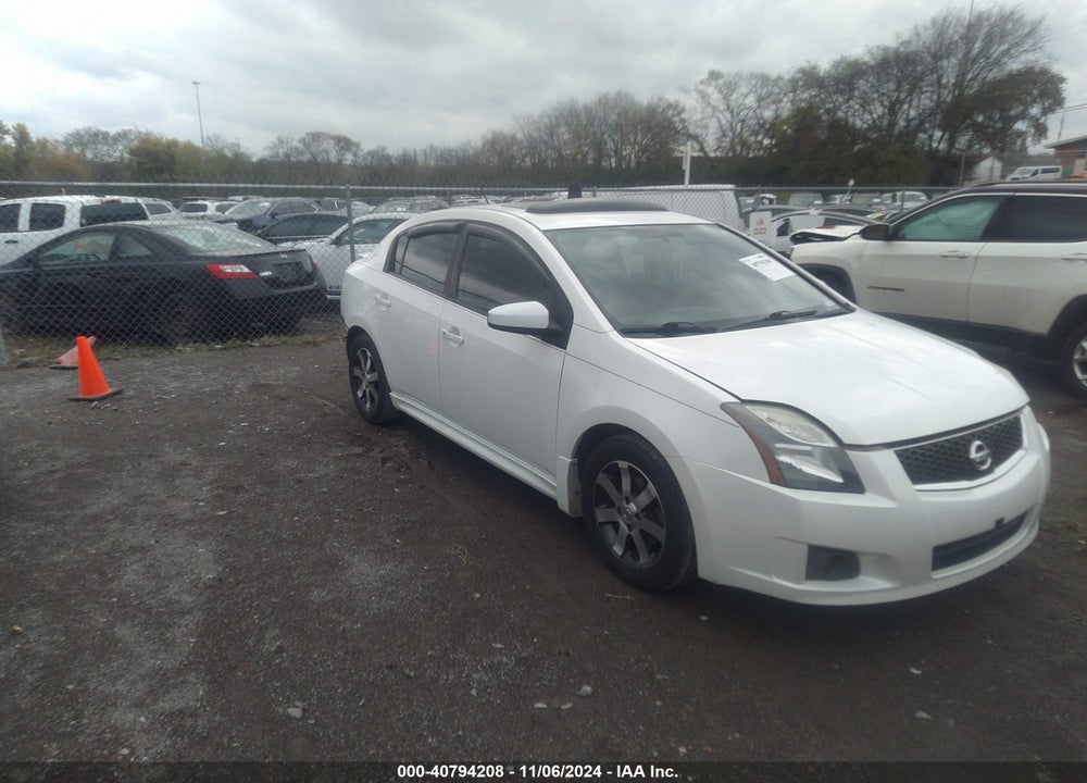 2012 NISSAN SENTRA 2.0 SR VIN: 3N1AB6AP3CL670598