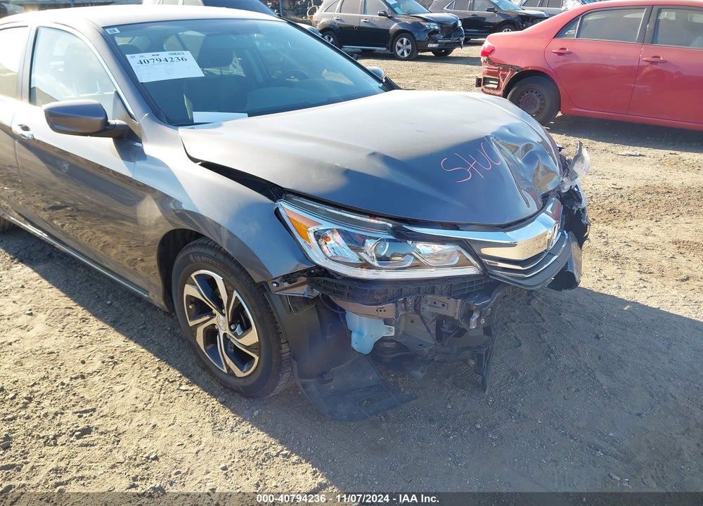 2017 HONDA ACCORD LX VIN: 1HGCR2F35HA195097