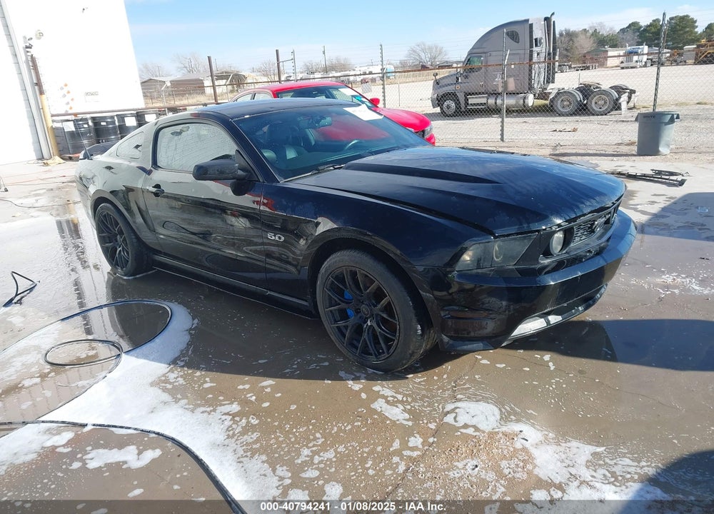 2012 FORD MUSTANG GT PREMIUM VIN: 1ZVBP8CF2C5208954