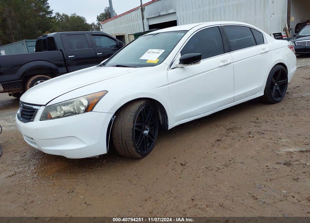 2009 HONDA ACCORD LX VIN: 1HGCP263X9A029858