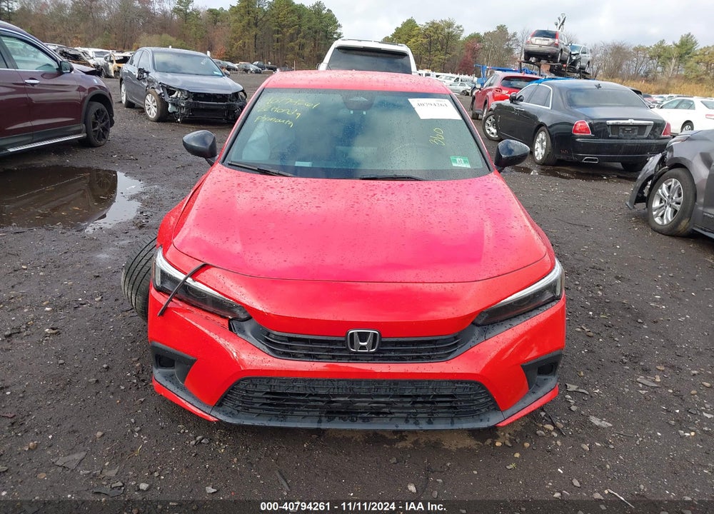 2022 HONDA CIVIC SPORT VIN: 2HGFE2F59NH503900