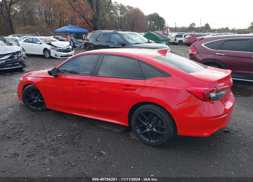 2022 HONDA CIVIC SPORT VIN: 2HGFE2F59NH503900