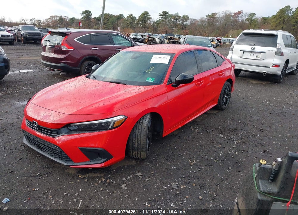 2022 HONDA CIVIC SPORT VIN: 2HGFE2F59NH503900