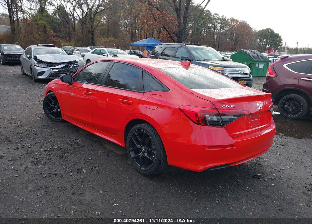 2022 HONDA CIVIC SPORT VIN: 2HGFE2F59NH503900