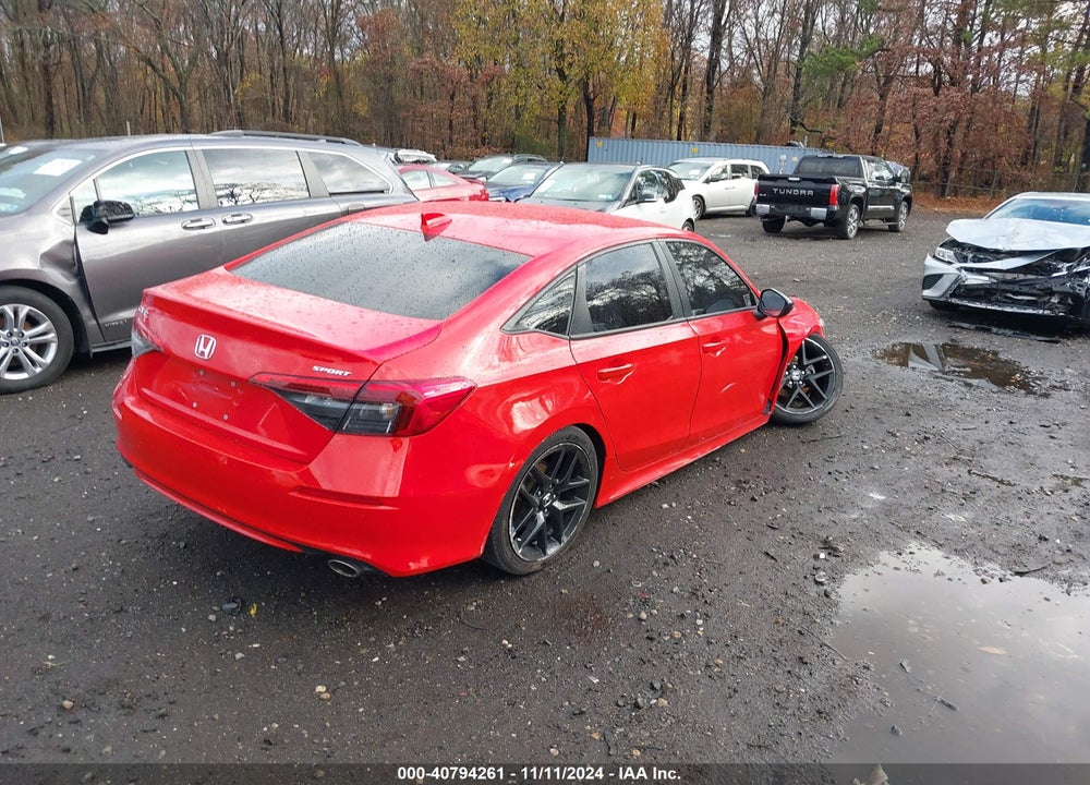 2022 HONDA CIVIC SPORT VIN: 2HGFE2F59NH503900
